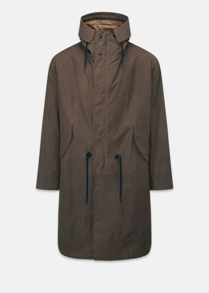 Overcoats*Gloverall Bennett Parka Army Green