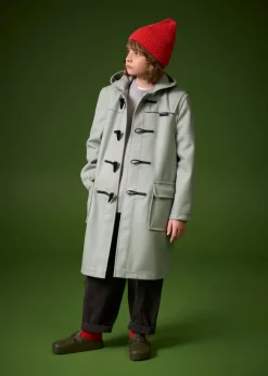 Children*Gloverall Children's Melton Wool Duffle Coat Charcoal