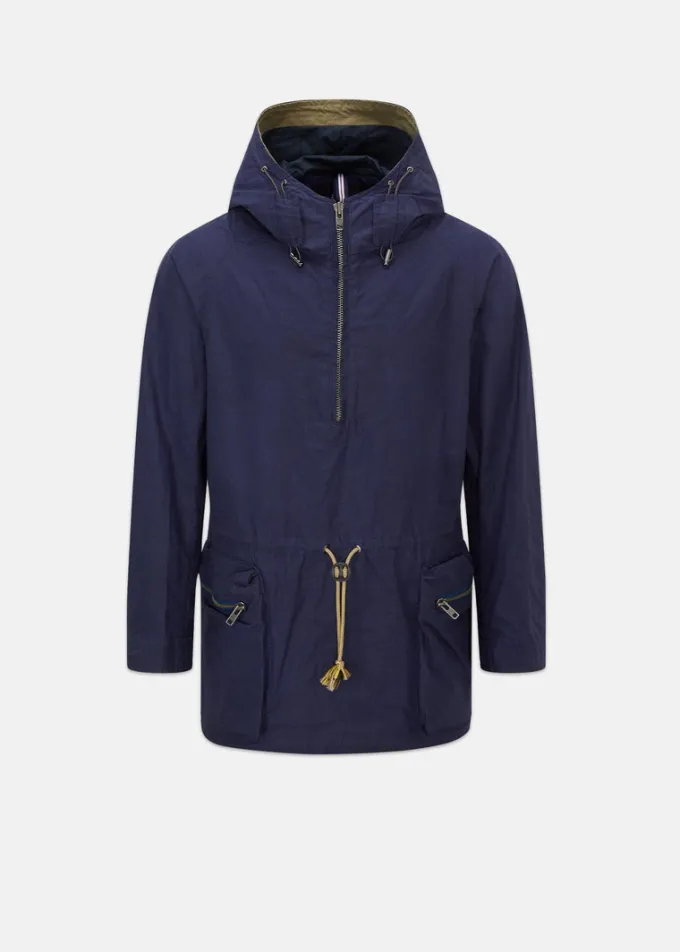 Jackets*Gloverall Faraday Cagoule Jacket Navy