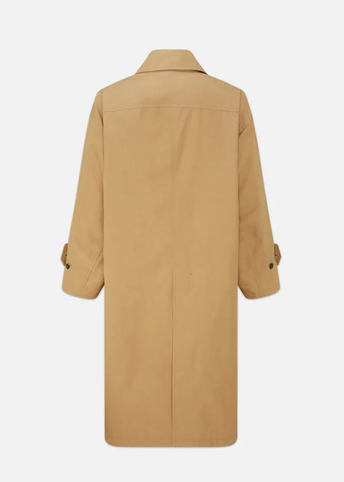 Overcoats*Gloverall Lindley Rain Mac Caramel