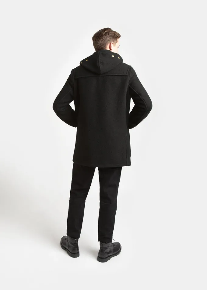 Duffle Coats*Gloverall Mid Monty Duffle Coat Black