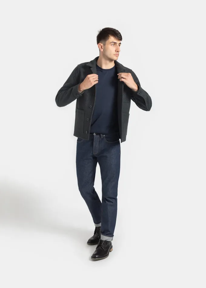 Jackets*Gloverall Moss Jacket Charcoal