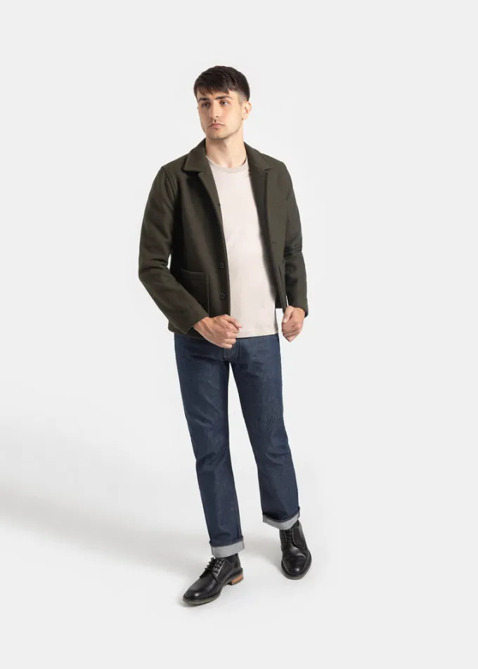 Jackets*Gloverall Moss Jacket Khaki