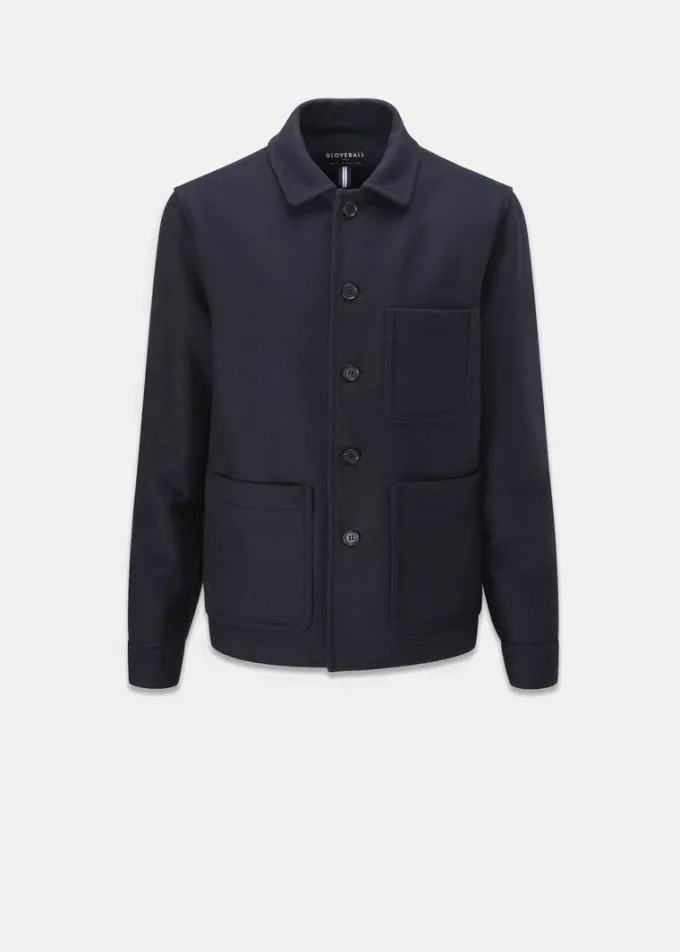 Jackets*Gloverall Moss Jacket Navy