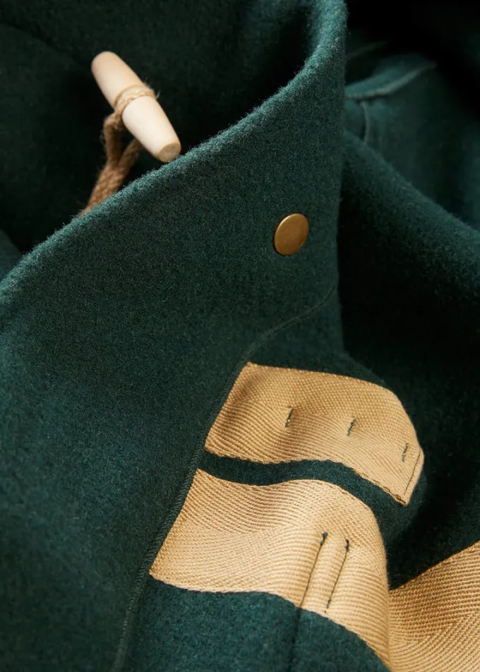 Duffle Coats*Gloverall Original Monty Duffle Coat Pine Green