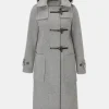 Duffle Coats*Gloverall Unlined Slim Fit Duffle Coat Grey