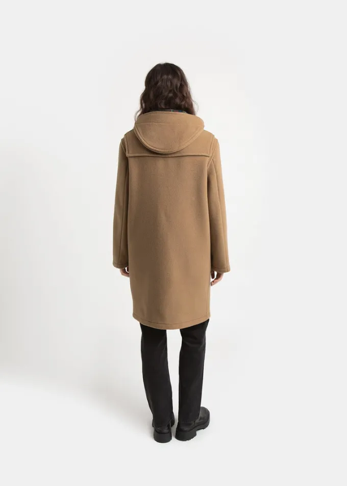 Duffle Coats*Gloverall Women's Original Duffle Coat Camel Buchanan